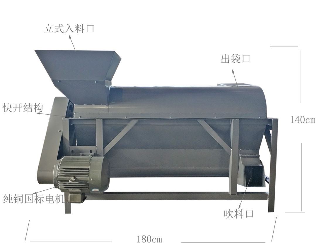 菌袋分离机的产品特点